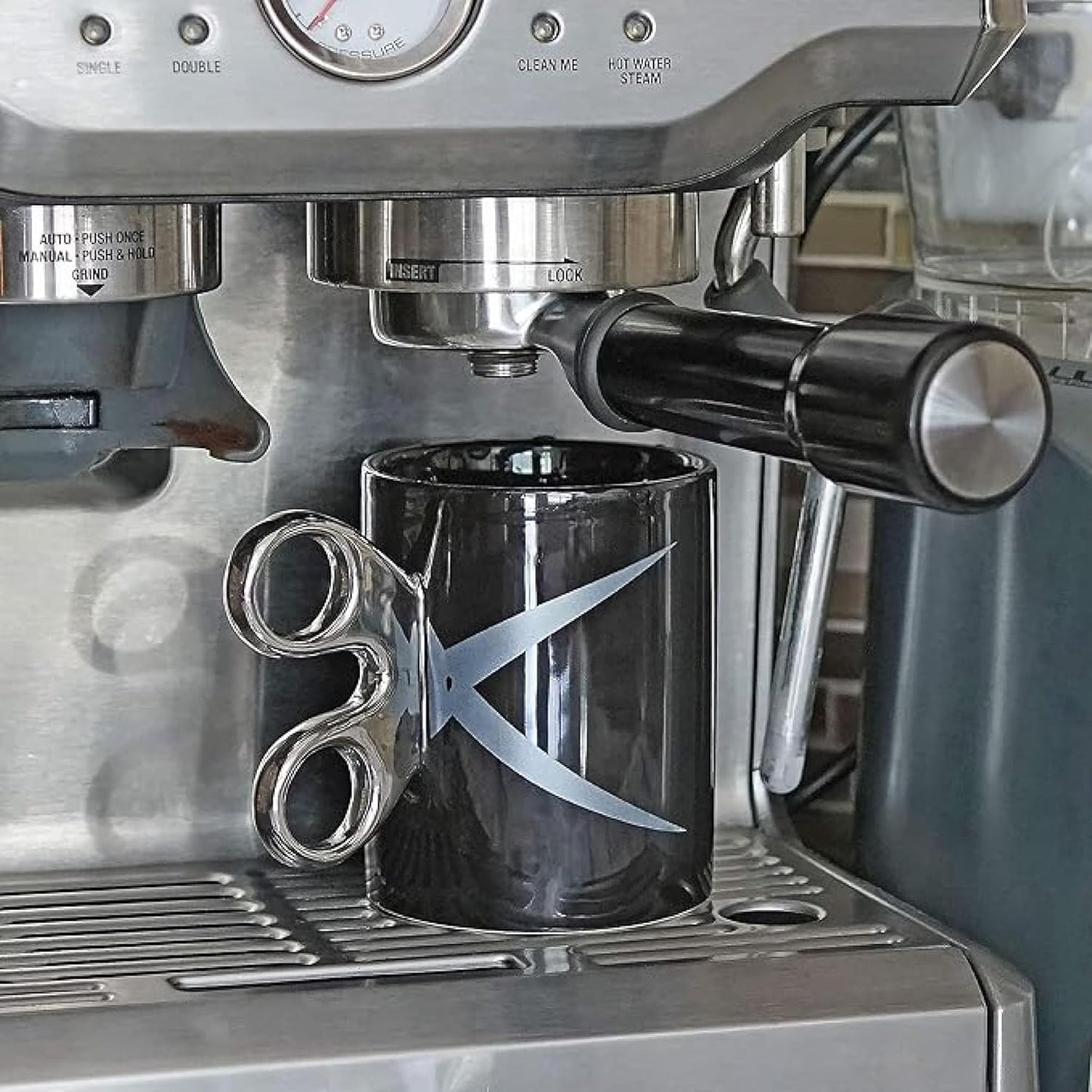 Scissors Handle Coffee Mug, 11Oz -  - Fun Barber Hairdresser Arts 7 Crafts Tea Cup Gift