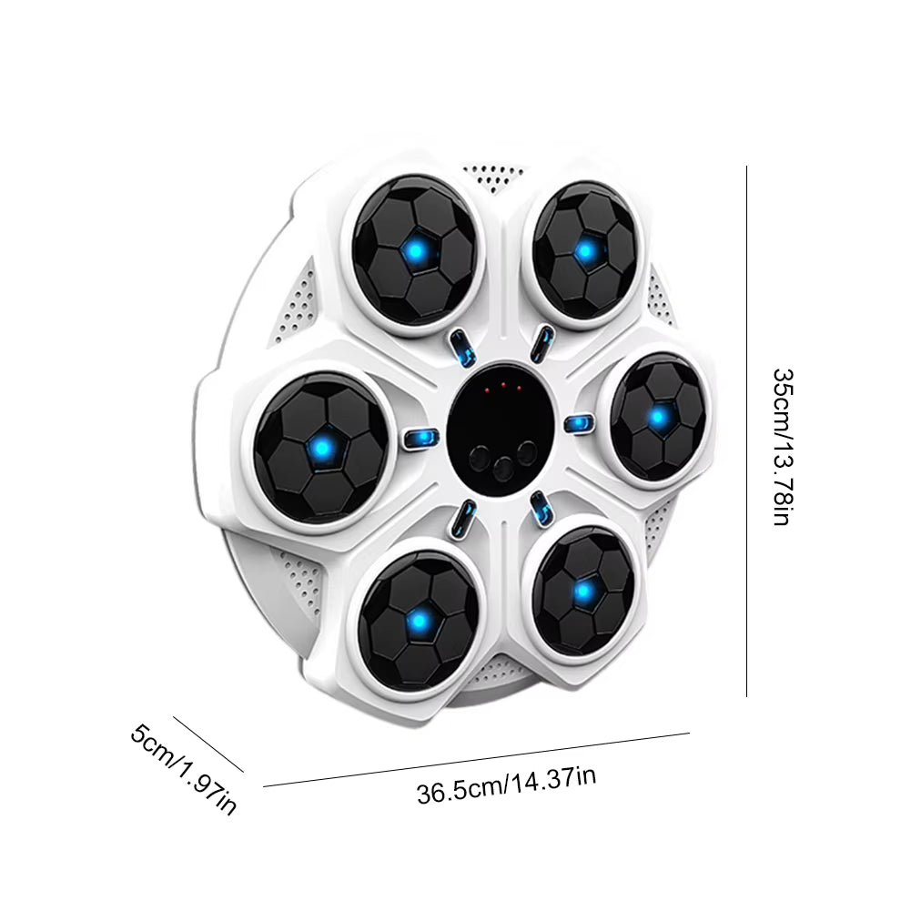 New Smart Music Boxing Machine Wall Mounted Fitness Punching Bag Bluetooth-Compatible Smart Boxing