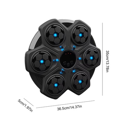 New Smart Music Boxing Machine Wall Mounted Fitness Punching Bag Bluetooth-Compatible Smart Boxing