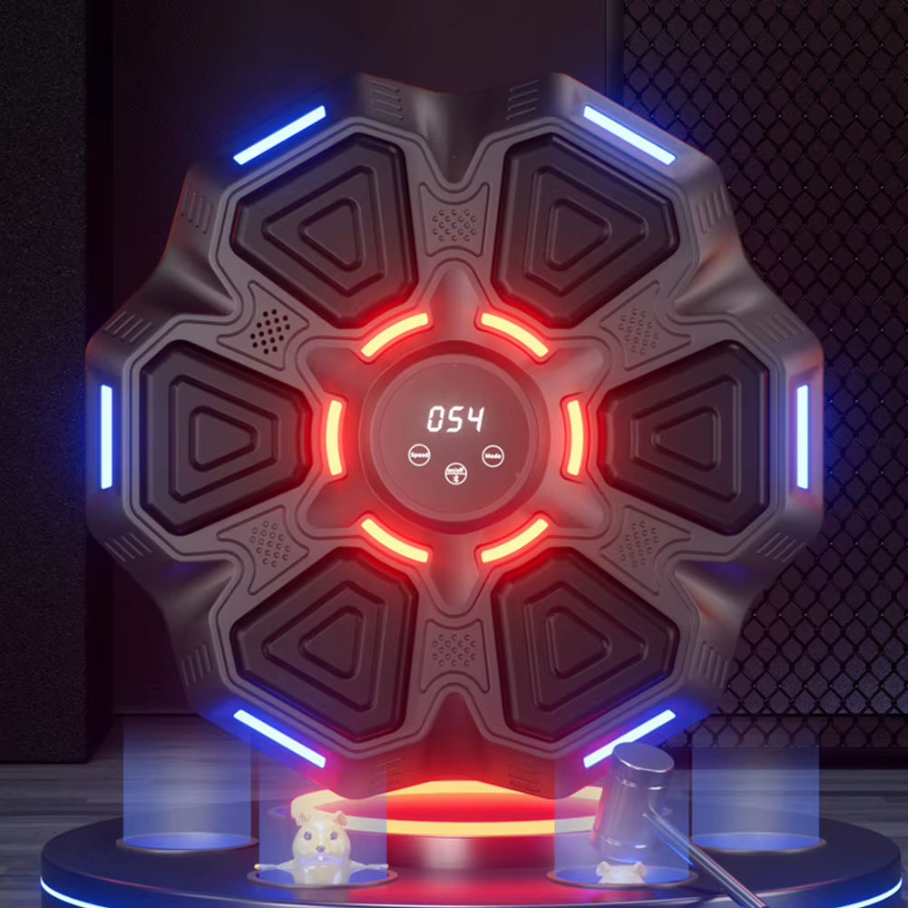 New Smart Music Boxing Machine Wall Mounted Fitness Punching Bag Bluetooth-Compatible Smart Boxing