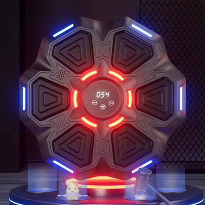 New Smart Music Boxing Machine Wall Mounted Fitness Punching Bag Bluetooth-Compatible Smart Boxing