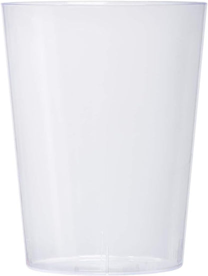 6 Pack of 96 Ounce Disposable Clear Plastic Ice Bucket for Parties - Good as One Large Champagne Chiller or Classic Wine Bottle Chiller