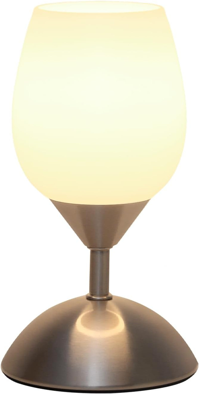 Small Touch Lamp for Bedroom Nightstand, 3-Way Dimmable Bedside Lamps 