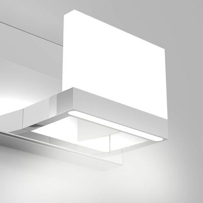 Modern 3 Lights LED Vanity Light for Bathroom up and down Chrome Bathroom Wall Light Fixtures over Mirror