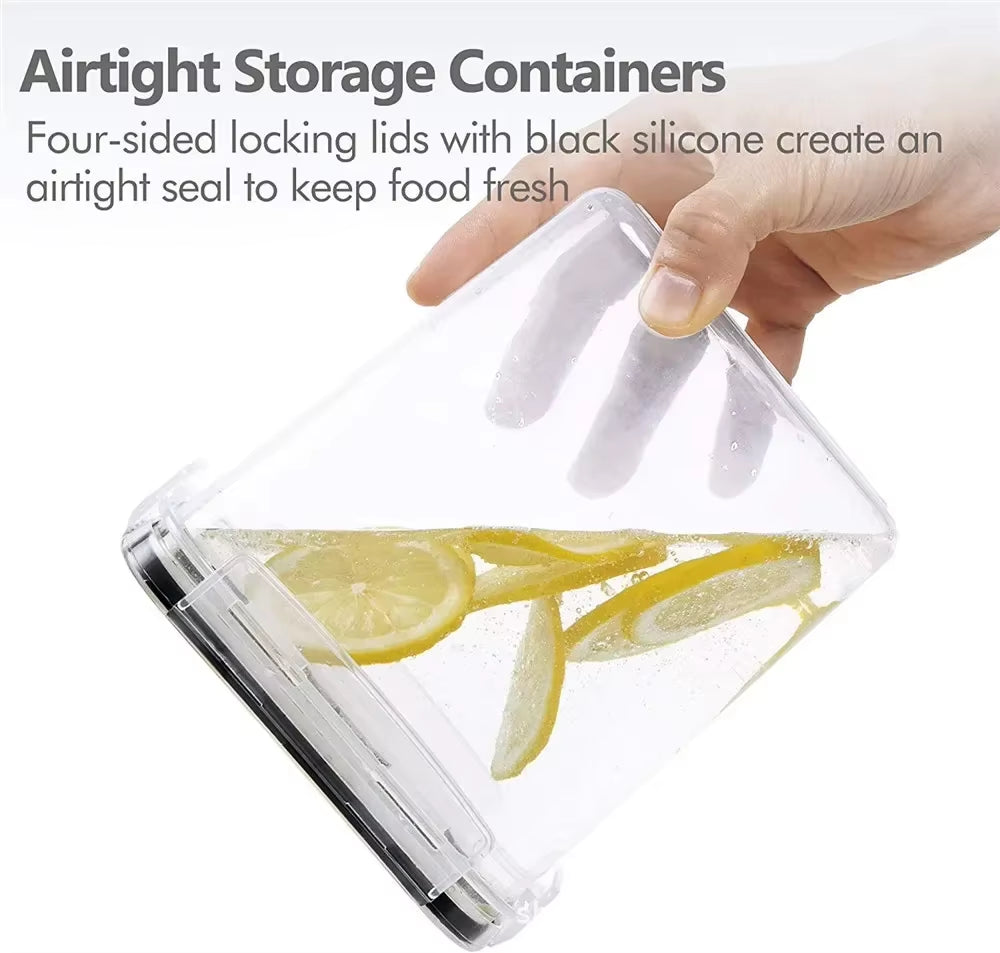 7Pcs Container for Food Storage Set Kitchen Food Container Large Food Storage Containers 