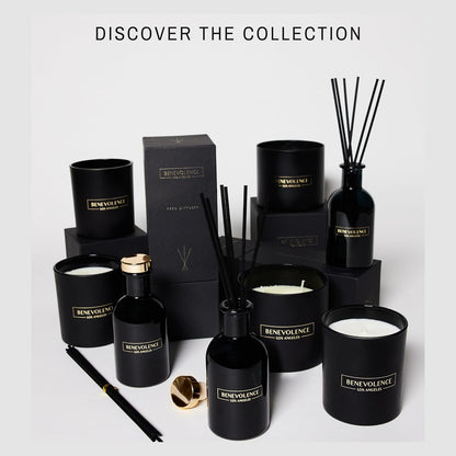 Bergamot & Jasmine Christmas Scented Candles | Soy Candles, Black Candle for Home | Holiday Candle Gifts for Women and Men | Home Fragrance | Aromatherapy | 8Oz, 45 Hour Burn