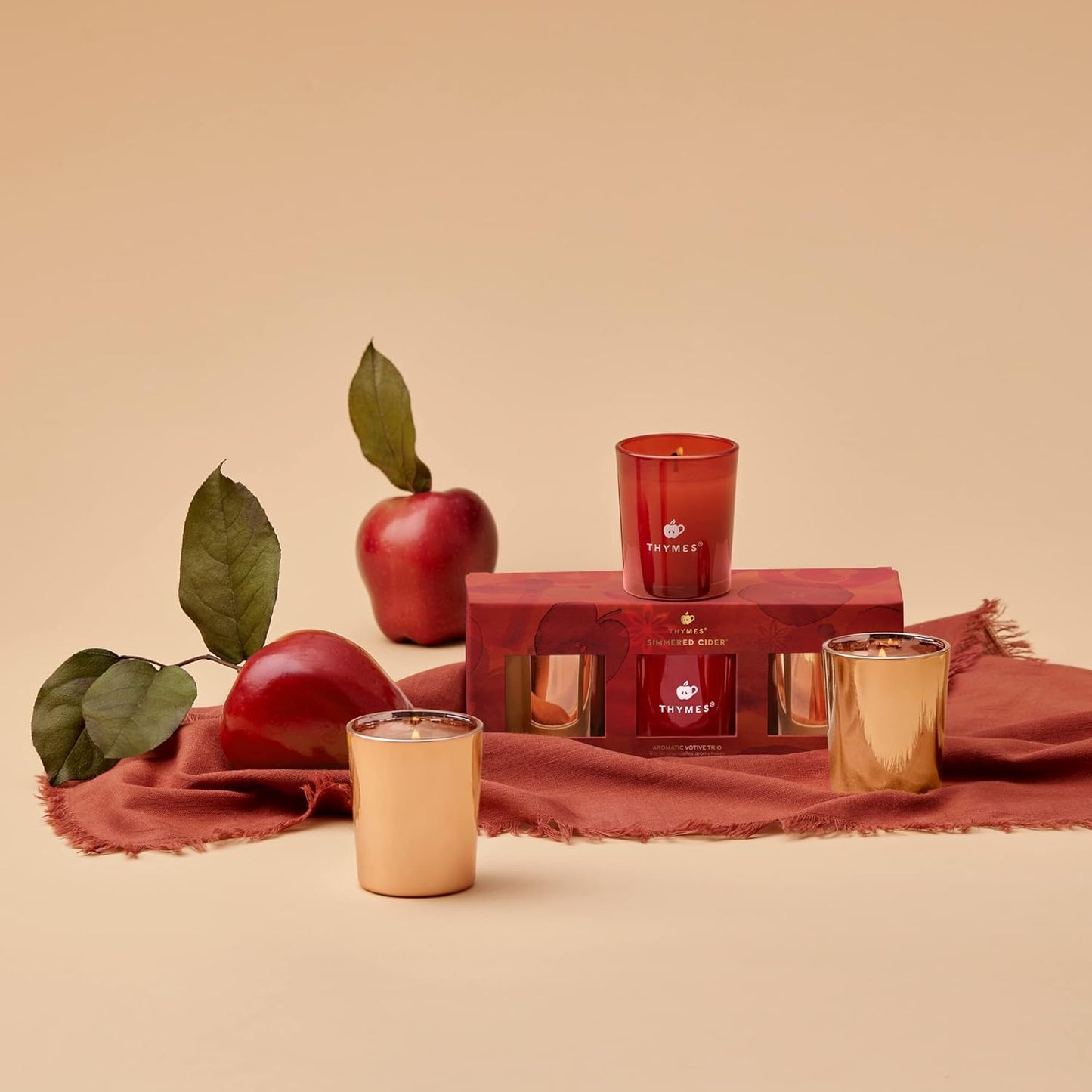 Aromatic Votive Trio – Set of Three Votive Candles – Luxury Home Fragrance