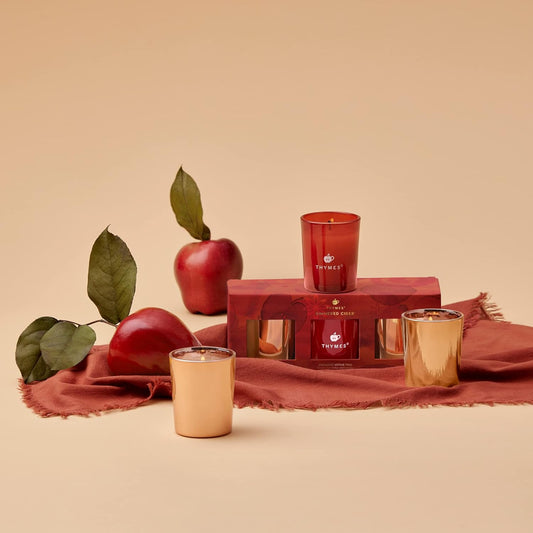 Aromatic Votive Trio – Set of Three Votive Candles – Luxury Home Fragrance